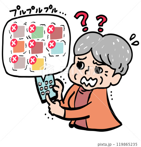 スマホのアプリ削除長押ししてパニックになるおばあちゃん スマホのアプリ削除長押ししてパニックになるおばあちゃん 119865235