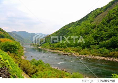 高知・四万十川 119865796