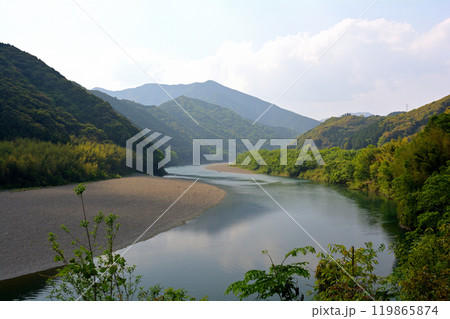 高知・四万十川 119865874