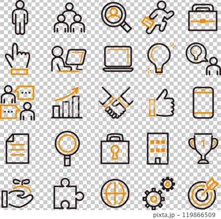 商業金錢圖示象形文字裝飾處理簡單插畫素材集 商業金錢圖示象形文字裝飾處理簡單插畫素材集 119866509
