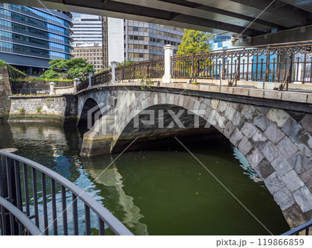 東京都内で現存する最古の石橋【常磐橋】 119866859