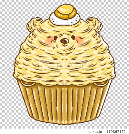 くまちゃんモンブラン くまちゃんモンブラン 119867172