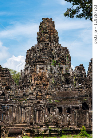 アンコール・トム バイヨン遺跡群、カンボジア アンコール・トム バイヨン遺跡群、カンボジア 119867253