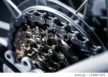 自転車のリアギアー 自転車のリアギアー 119867265