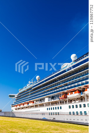 長崎港客船入港(Diamond Princess)松ヶ枝埠頭【長崎市】 長崎港客船入港(Diamond Princess)松ヶ枝埠頭【長崎市】 119867752