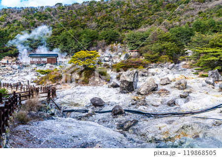 雲仙地獄　お糸地獄　【長崎県雲仙市】 119868505