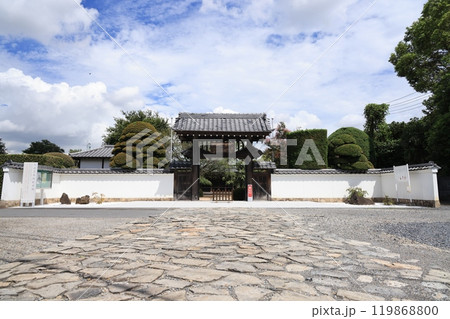 埼玉県さいたま市岩槻区の浄安寺の風景 埼玉県さいたま市岩槻区の浄安寺の風景 119868800