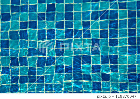 Texture of water in swimming pool for background Texture of water in swimming pool for background 119870047