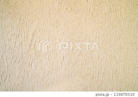 Plaster texture with glossy white acrylic exterior painting. 119870310