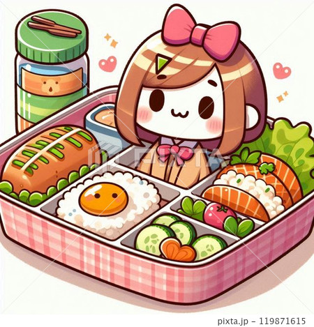 人間弁当(リボンの女の子) 人間弁当(リボンの女の子) 119871615