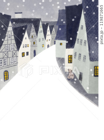 雪の夜 119871665