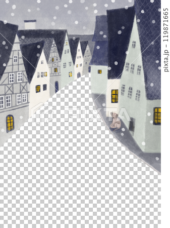 雪の夜 119871665