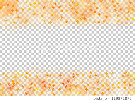 Cute watercolor frame of osmanthus 119871873
