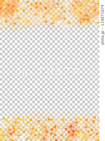 可愛的桂花水彩框 119871874