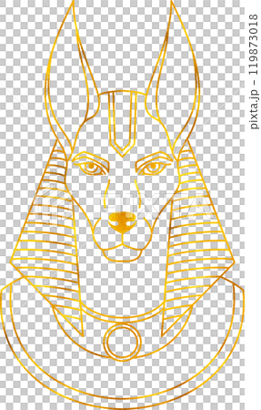 Anubis the god of ancient Egypt. Anubis the god of ancient Egypt. 119873018
