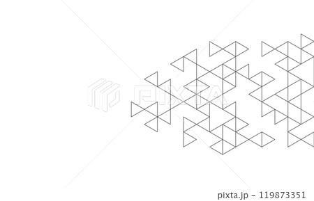 Abstract geometric background with triangle shape pattern 119873351