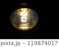 暗がりの電球 119874017