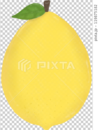 yellow pear with leaf 119875182