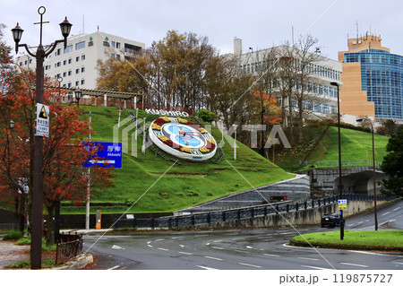 雨の幣舞ロータリー 119875727