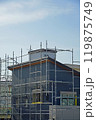 建築中の戸建住宅 119875749