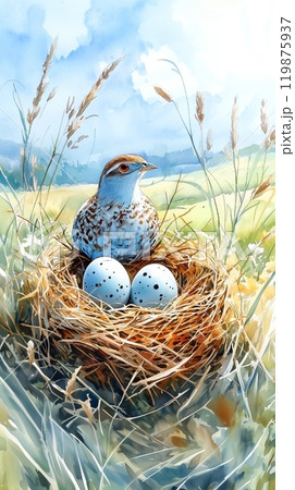 ウズラの巣 119875937