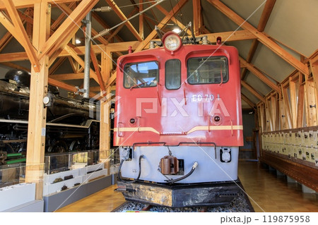 長浜市、長浜鉄道スクエア(北陸線電化記念館)の展示車輌 長浜市、長浜鉄道スクエア(北陸線電化記念館)の展示車輌 119875958