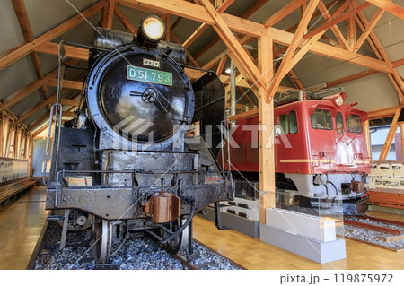 長浜市、長浜鉄道スクエア（北陸線電化記念館）の展示車輌 119875972