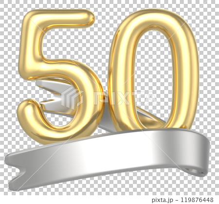 anniversary number 3d render 119876448