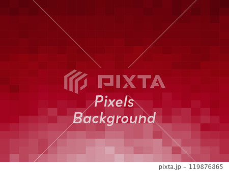 abstract minimal pixel background red gradient color illustration template for digital art 119876865