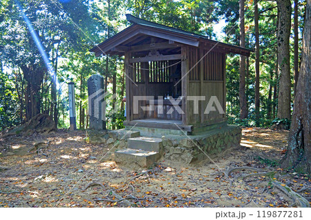 八王子城跡の本丸【東京都八王子市】 119877281