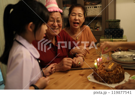 Grand father Birthday Time 119877541