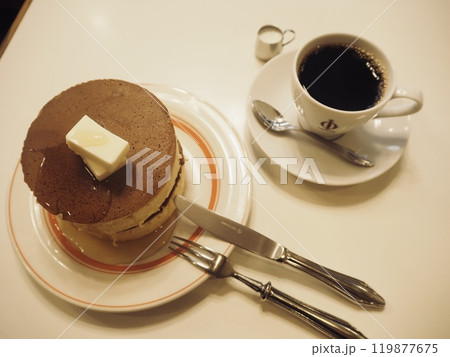 ホットケーキとコーヒー ホットケーキとコーヒー 119877675
