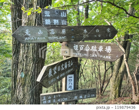 登山道　道標 119879436