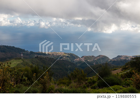 Mountains and clouds, Madeira, Portugal 119880555