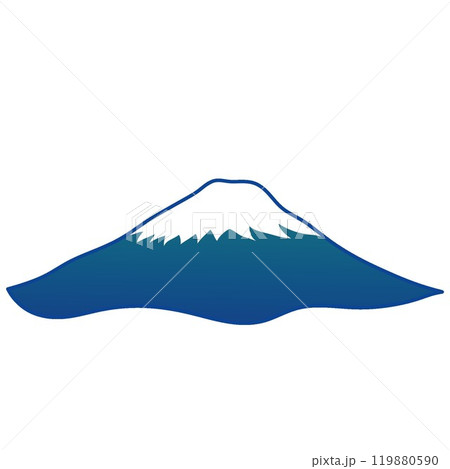 富士山のイラスト 富士山のイラスト 119880590