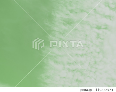 空と雲。イラスト風の写真。 119882574