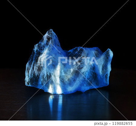 Precious mineral. Piece of Rock crystal 119882655
