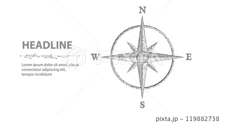 Digital compass. Business strategic explorer 119882738