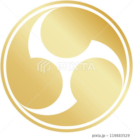 巴紋　三つ巴 119883529