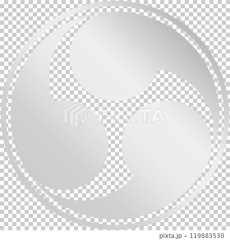 巴紋　三つ巴 119883530