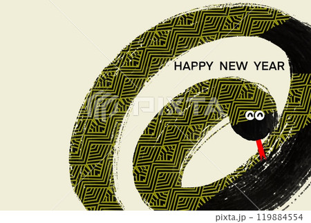 巳年年賀状 119884554