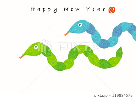 巳年年賀状 119884579