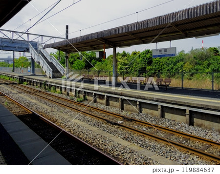 山口県宇部線・小野田線の居能駅 119884637