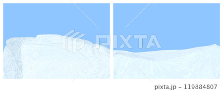 Vector texture of plastic film on blue background Vector texture of plastic film on blue background 119884807