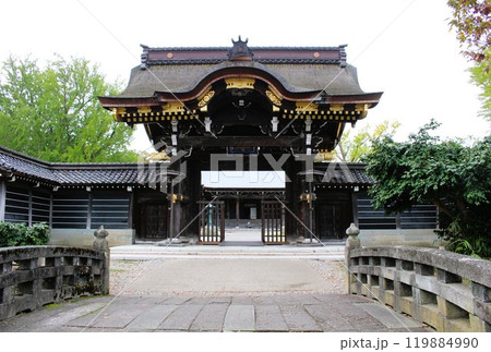 勝興寺　唐門　国宝　高岡市　富山県　 119884990