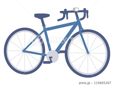 ロードバイクのイラスト ロードバイクのイラスト 119885267