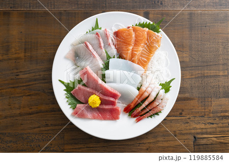 お刺身盛り合わせ お刺身盛り合わせ 119885584