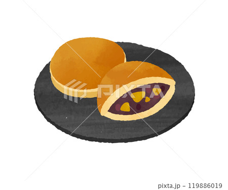栗どら焼き 栗どら焼き 119886019