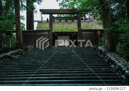 伊勢神宮内宮 正宮 皇大神宮 伊勢神宮内宮 正宮 皇大神宮 119886127