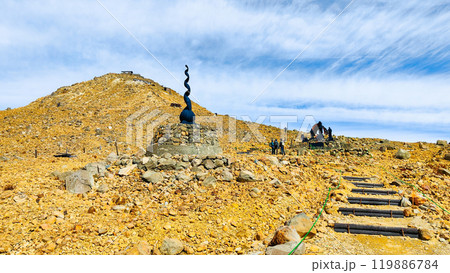 秋の御嶽山登山:王滝頂上~剣ヶ峰(八丁ダルミ) 秋の御嶽山登山:王滝頂上~剣ヶ峰(八丁ダルミ) 119886784